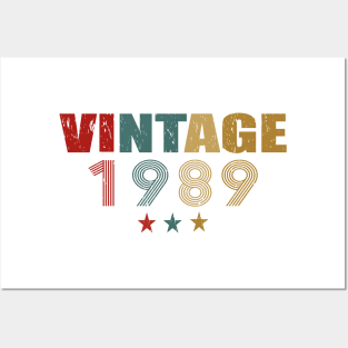 Vintage Since 1989 Posters and Art